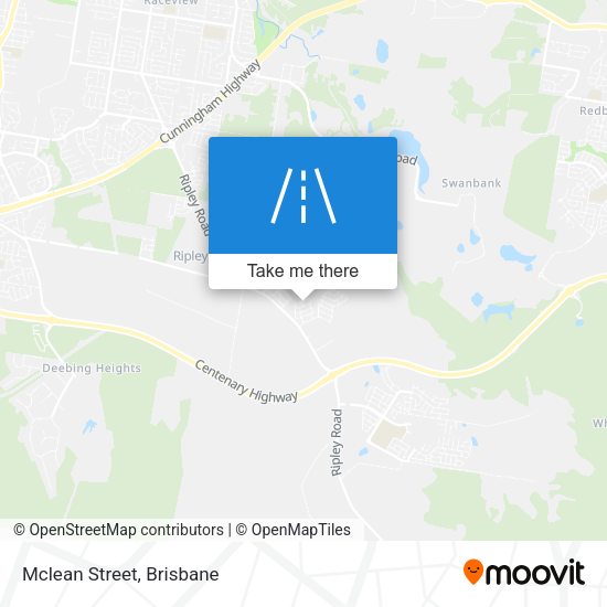 Mclean Street map