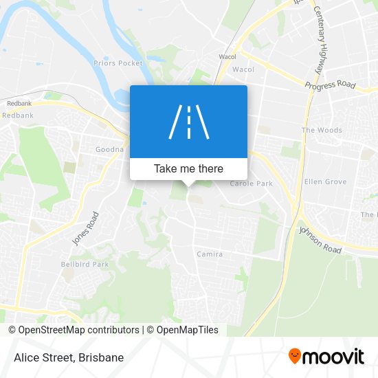 Alice Street map