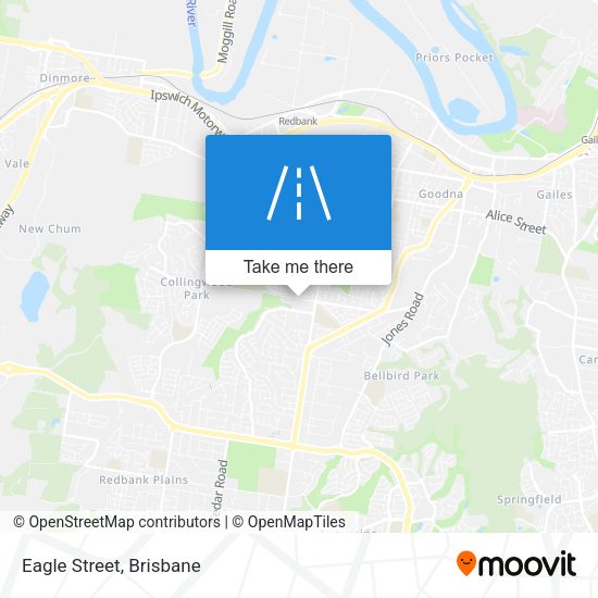 Eagle Street map