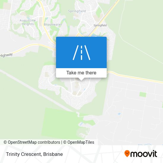 Trinity Crescent map