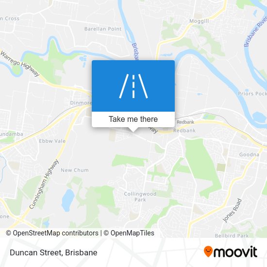 Duncan Street map