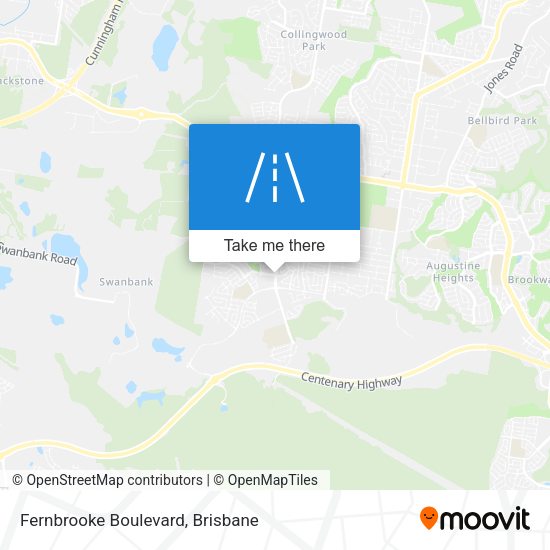 Fernbrooke Boulevard map