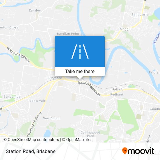 Station Road map