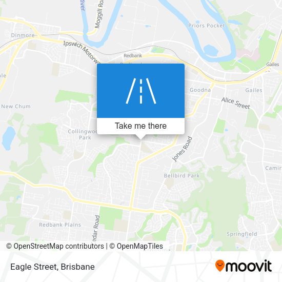 Eagle Street map