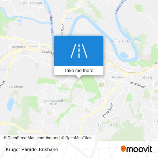 Kruger Parade map