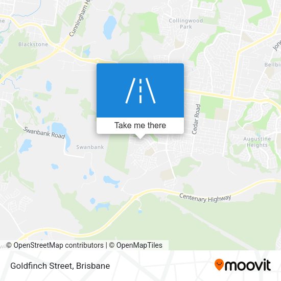 Goldfinch Street map