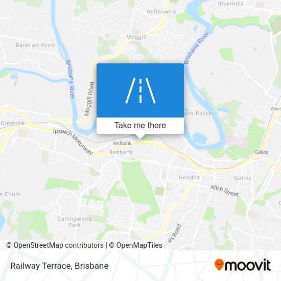 Railway Terrace map