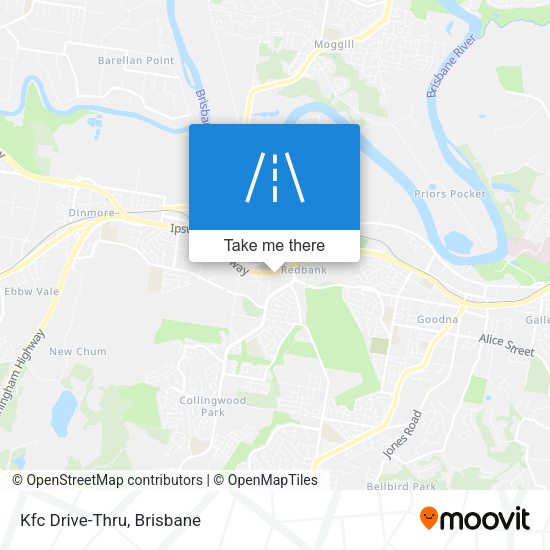Kfc Drive-Thru map