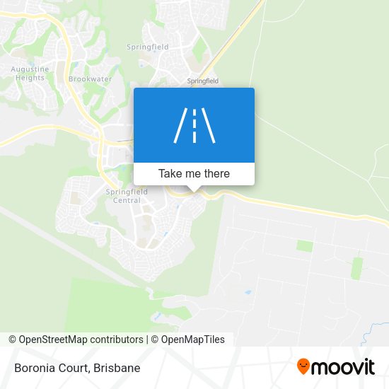 Boronia Court map