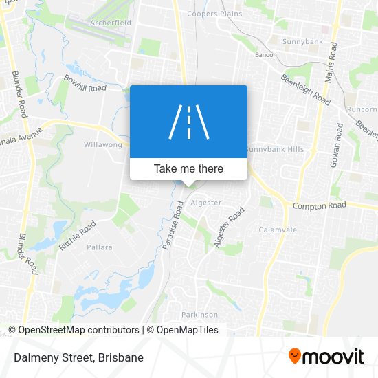 Dalmeny Street map