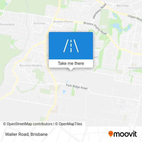 Waller Road map