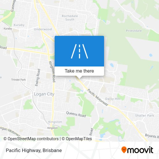 Pacific Highway map