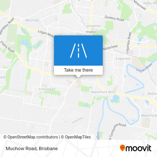 Muchow Road map