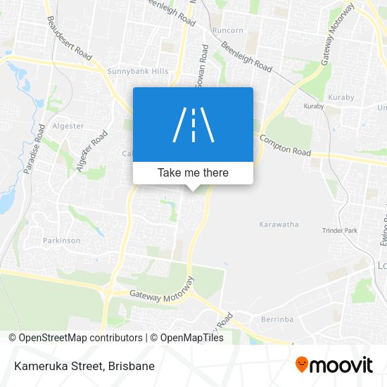 Kameruka Street map
