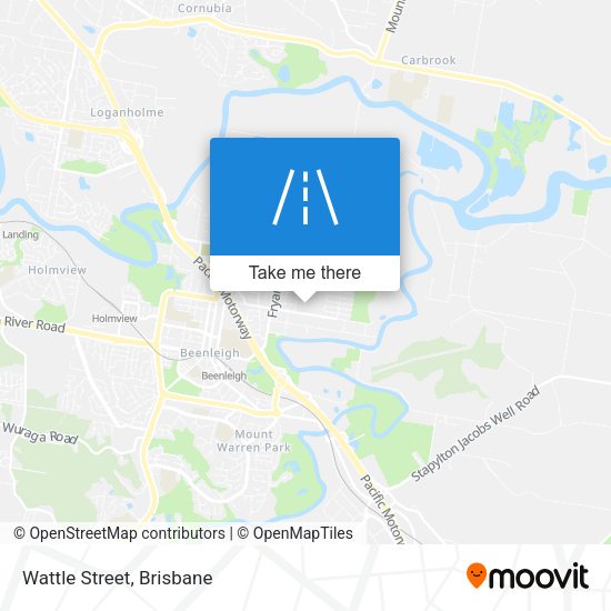 Wattle Street map