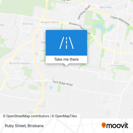 Ruby Street map