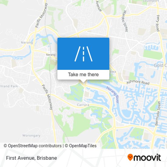First Avenue map