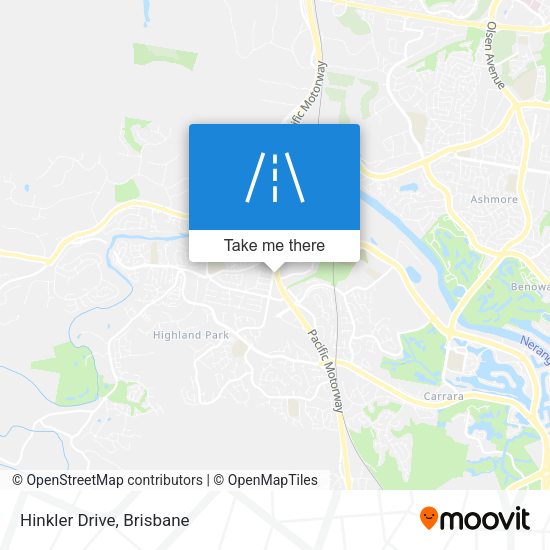 Hinkler Drive map