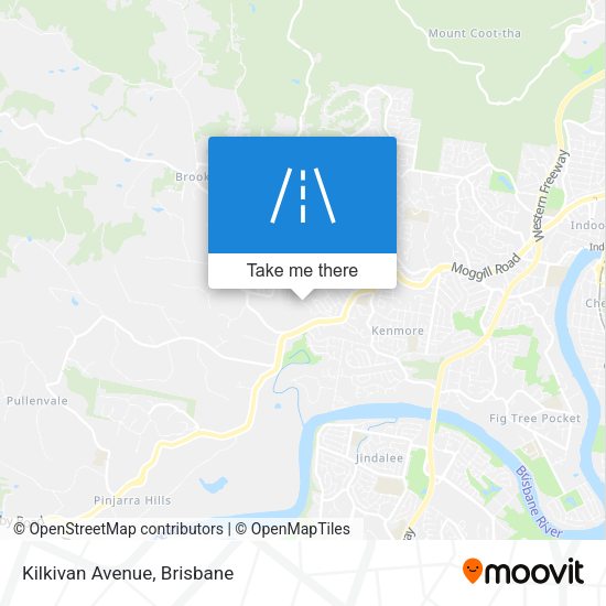 Kilkivan Avenue map