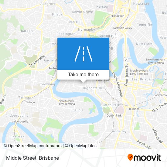 Middle Street map