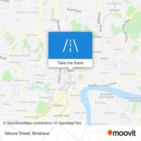 Moore Street map