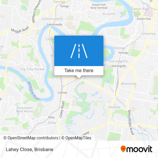 Lahey Close map