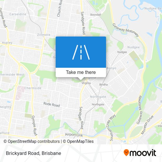 Brickyard Road map