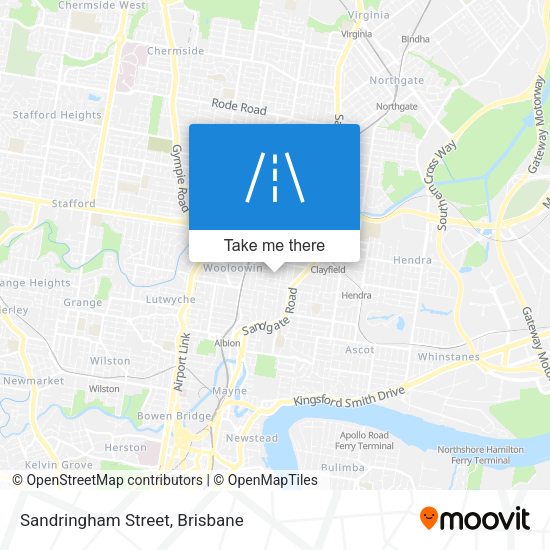 Sandringham Street map