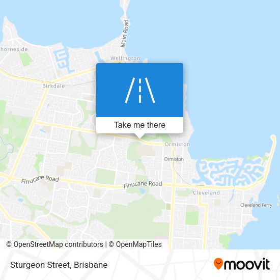 Sturgeon Street map
