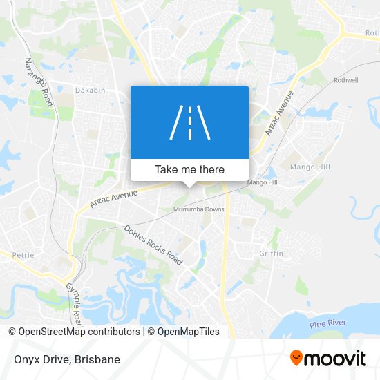 Onyx Drive map