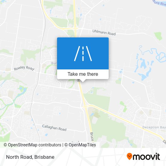 North Road map