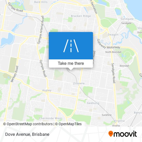 Dove Avenue map