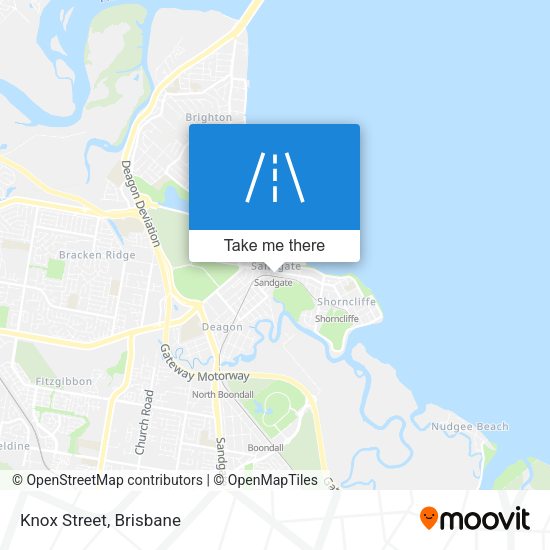 Knox Street map