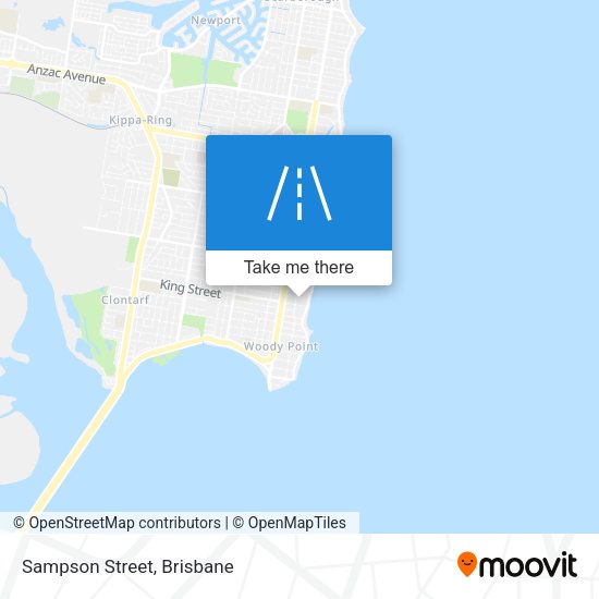 Sampson Street map