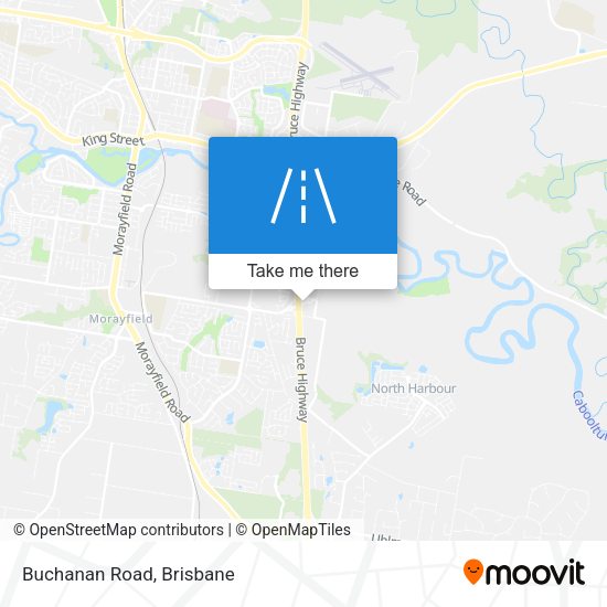 Buchanan Road map