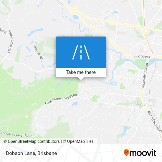 Dobson Lane map