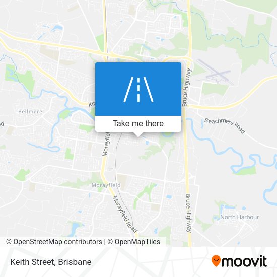 Keith Street map