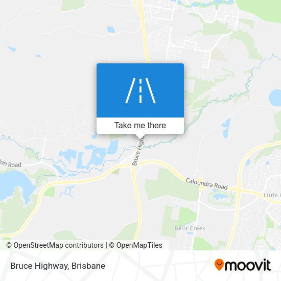 Bruce Highway map
