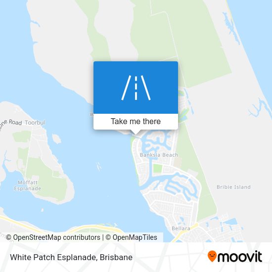 White Patch Esplanade map