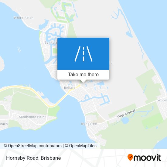 Hornsby Road map