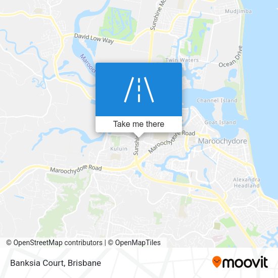 Banksia Court map