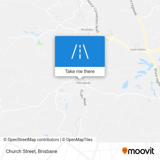 Church Street map