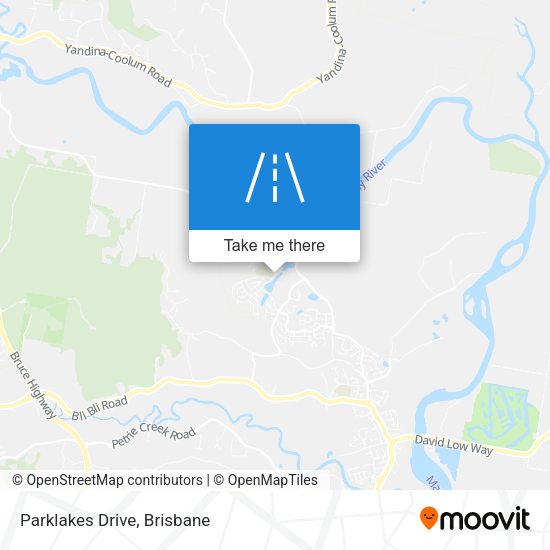 Parklakes Drive map
