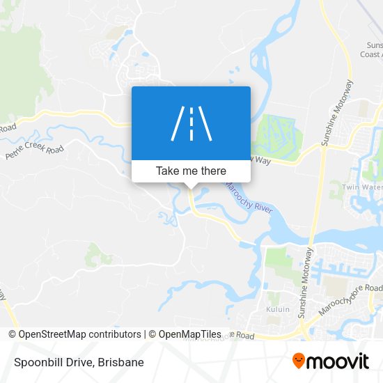 Spoonbill Drive map