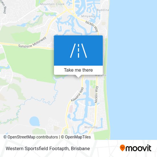 Western Sportsfield Footapth map