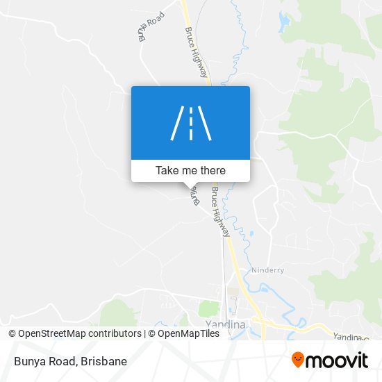 Bunya Road map