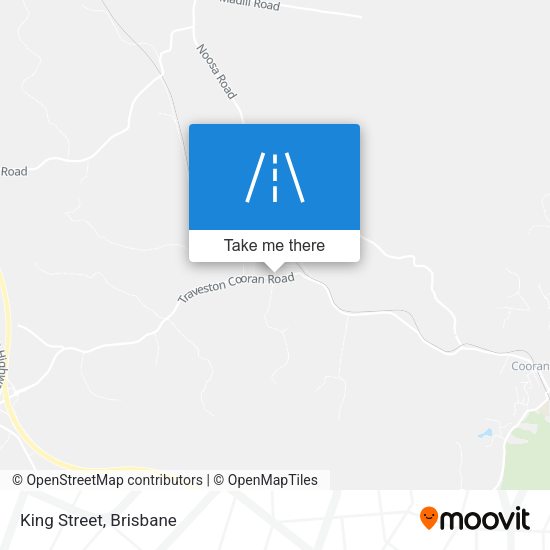 King Street map