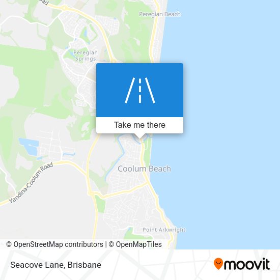 Seacove Lane map