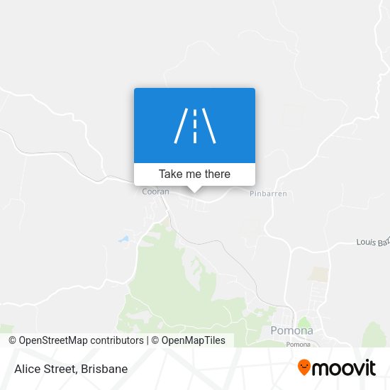 Alice Street map