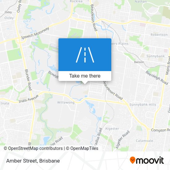 Amber Street map